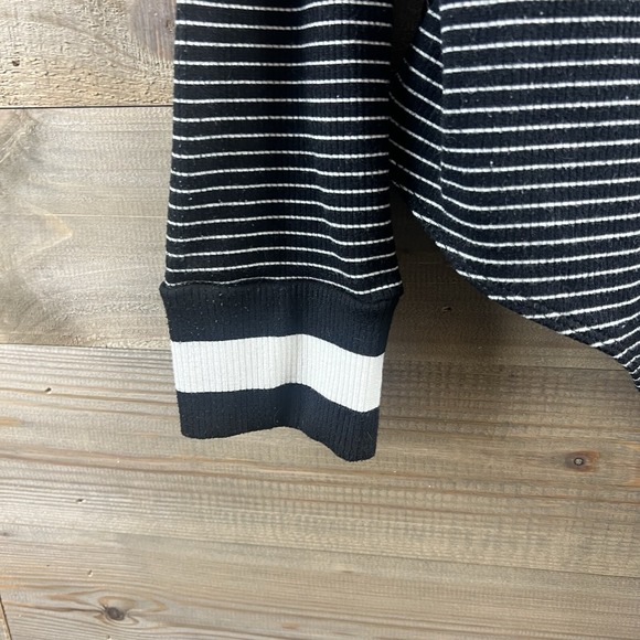 La Ligne X Target Womens‎ Bodysuit Long Sleeve Henley Neckline Striped Size 1X - Picture 4 of 7